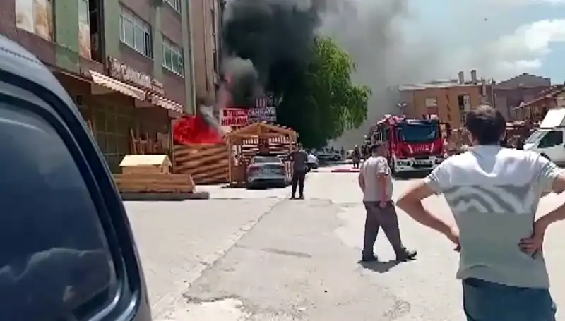 Ankara’da Yangın Felaketi: İş Yerleri Kıvılcım Kordonunda