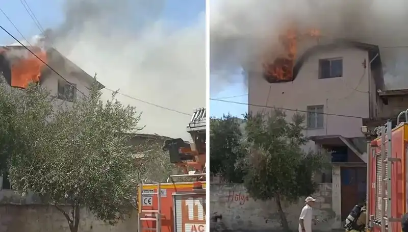 Hatay'da Yangın Felaketi: 3 Yaşındaki Çocuk Hastaneye Kaldırıldı