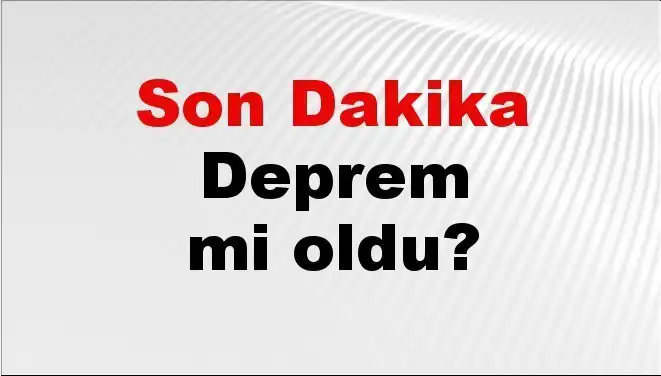 Muğla'da Son Dakika Deprem Gelişmeleri: Nerede ve Ne Şiddette?