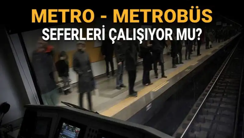 İstanbul'da Bugün Metrobüs ve Metro Hizmeti Ne Durumda? Grev Tarihleri Açıklandı!