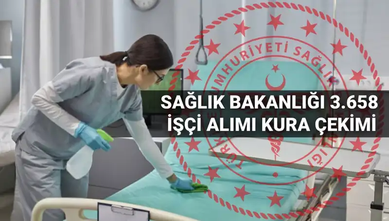 Sağlık Bakanlığı 2025'te İşçi Alımı Kura Tarihini Açıkladı!
