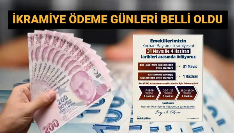 Emekli Bayram İkramiyeleri İçin Tarih Belli Oldu: 4 Bin TL Ne Zaman Hesaplara Geçiyor?